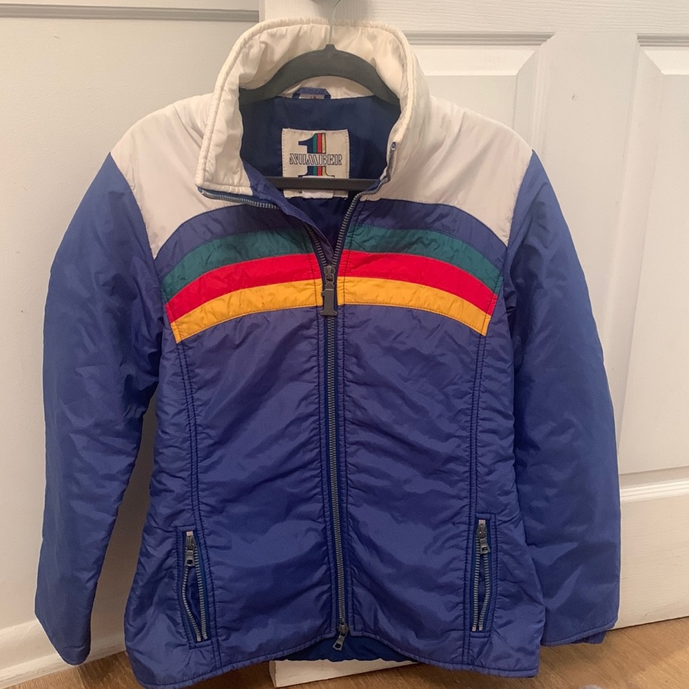 Vintage number 1 sun retro jacket